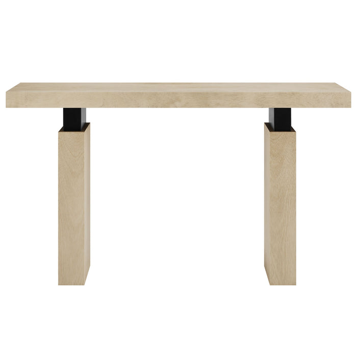 Piston 52" Rectangular Wood Console Table
