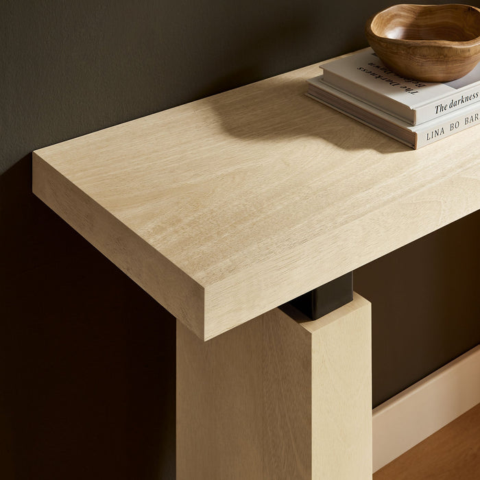 Piston 52" Rectangular Wood Console Table