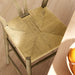 Amish Wood Bar Stool Weathered Gray Teak