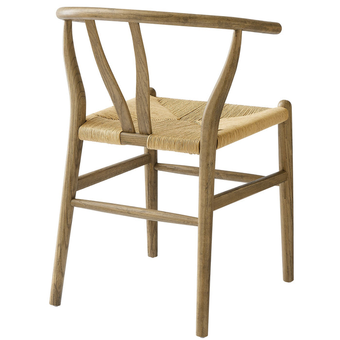 Amish 32" Wood Dining Accent Chair
