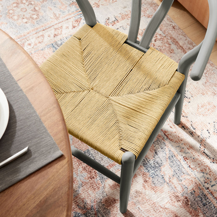 Amish 32" Wood Dining Accent Chair