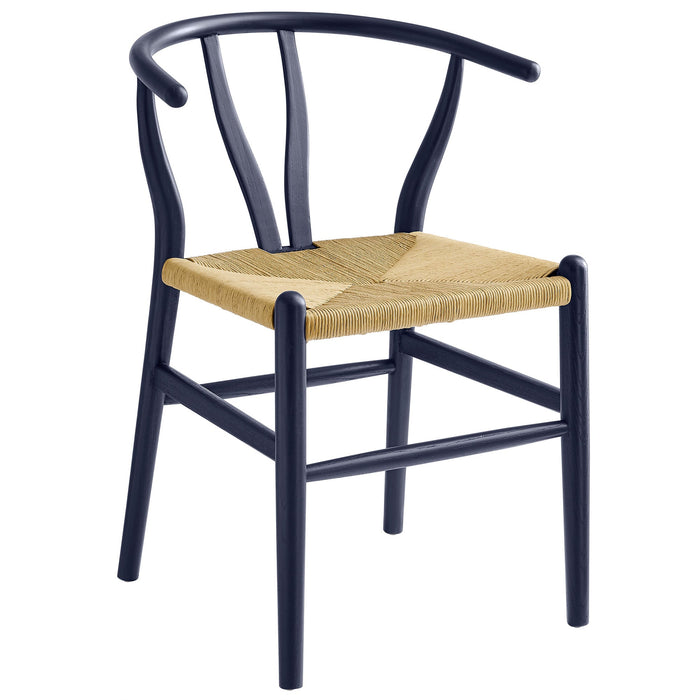 Amish 32" Wood Dining Accent Chair
