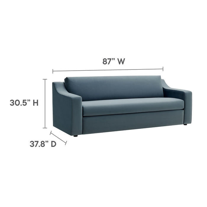 Liora Performance Velvet Sofa