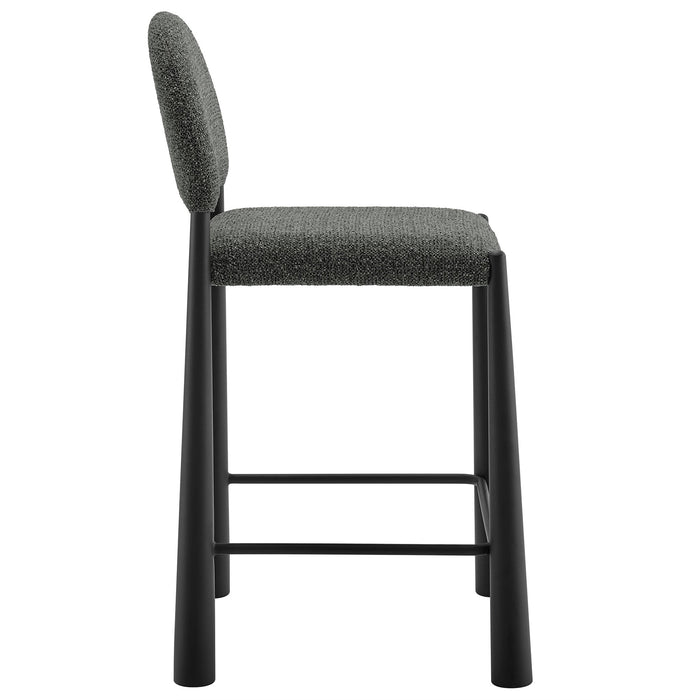 Modway Hayley Upholstered Fabric Counter Stool Living Room Furniture - View 15