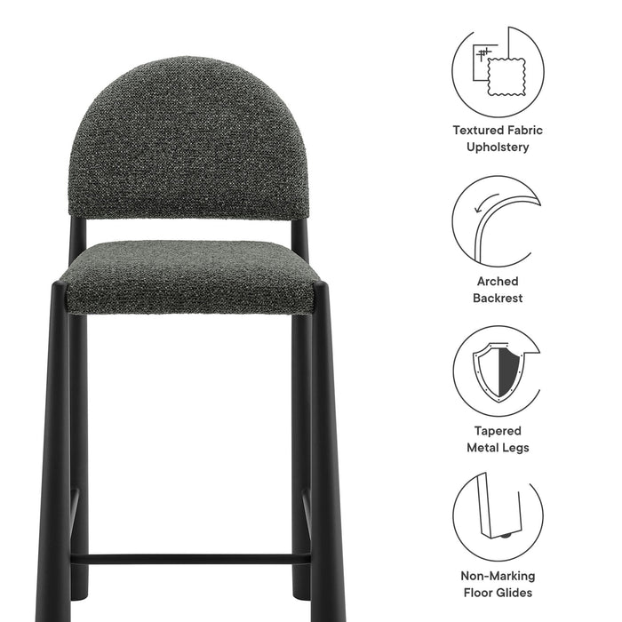 Modway Hayley Upholstered Fabric Counter Stool Living Room Furniture - View 11