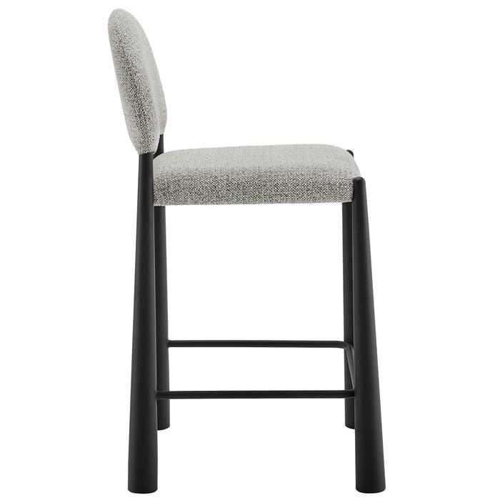 Modway Hayley Upholstered Fabric Counter Stool Living Room Furniture - View 24