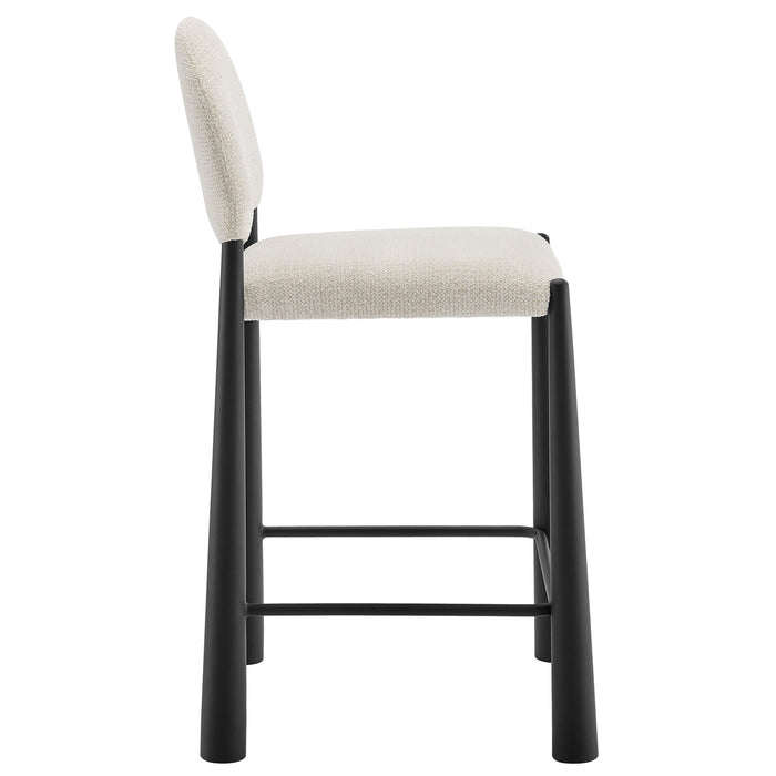 Modway Hayley Upholstered Fabric Counter Stool Living Room Furniture - View 33