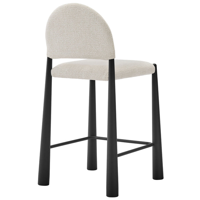 Modway Hayley Upholstered Fabric Counter Stool Living Room Furniture - View 34