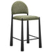 Modway Hayley Upholstered Fabric Counter Stool Living Room Furniture - View 49