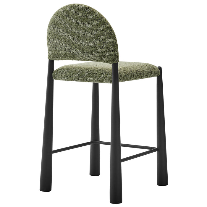 Modway Hayley Upholstered Fabric Counter Stool Living Room Furniture - View 43