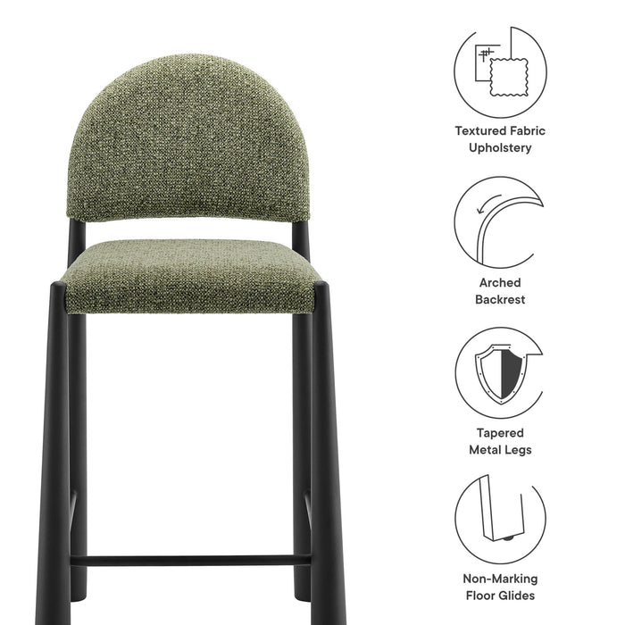 Modway Hayley Upholstered Fabric Counter Stool Living Room Furniture - View 38