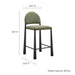 Modway Hayley Upholstered Fabric Counter Stool Living Room Furniture - View 40