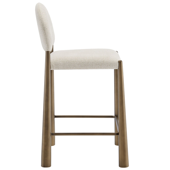 Modway Hayley Upholstered Fabric Counter Stool Living Room Furniture - Dimensions