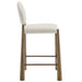 Modway Hayley Upholstered Fabric Counter Stool Living Room Furniture - Dimensions
