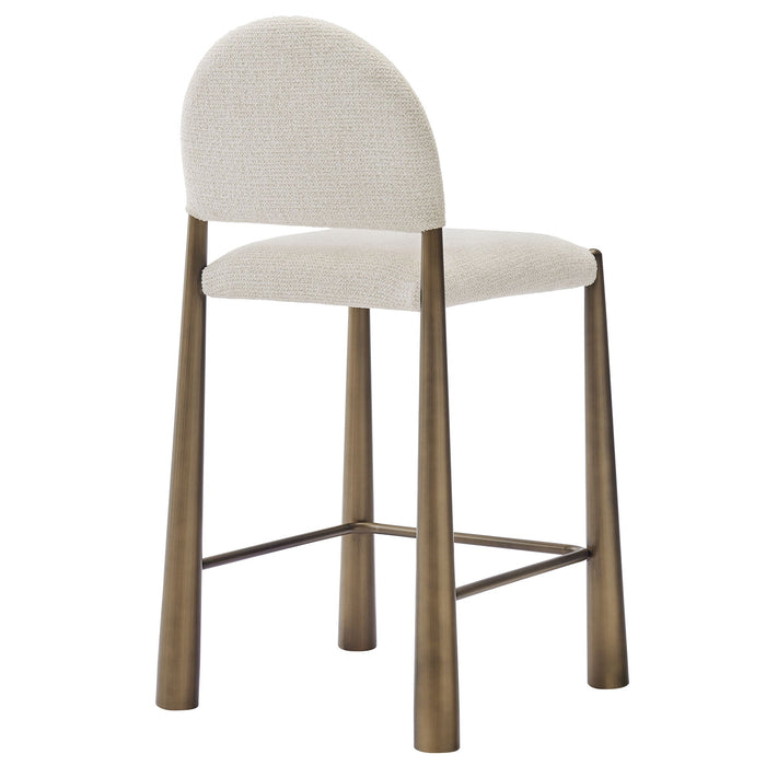 Modway Hayley Upholstered Fabric Counter Stool Living Room Furniture - Features