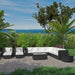 Cohesion 11 Piece Outdoor Patio Sectional Set by Modway - alternate view