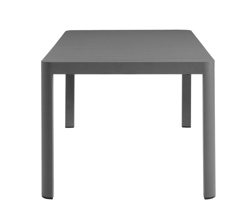 Tahoe Outdoor Patio Aluminum Extendable Dining Table