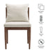 Modway Remington Wood Dining Side Chair in Gray - Side View