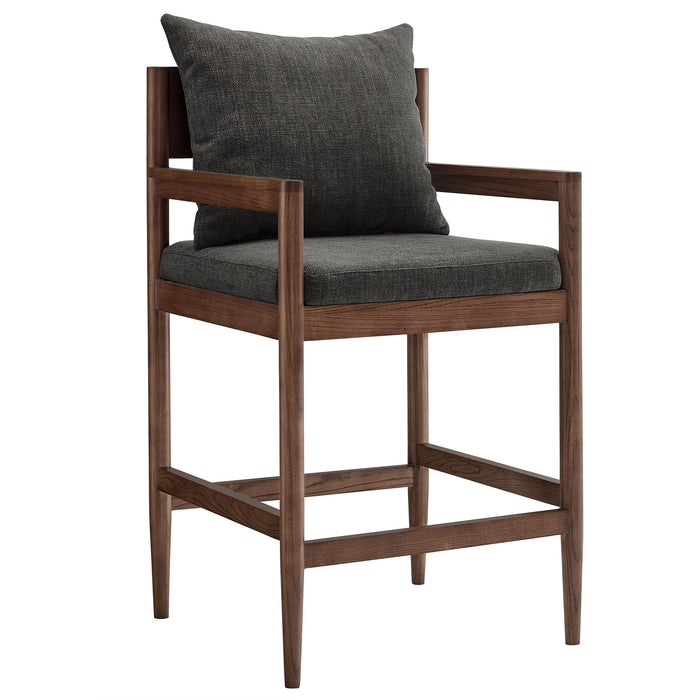 Modway Remington Wood Counter Stool Living Room Furniture - View 17