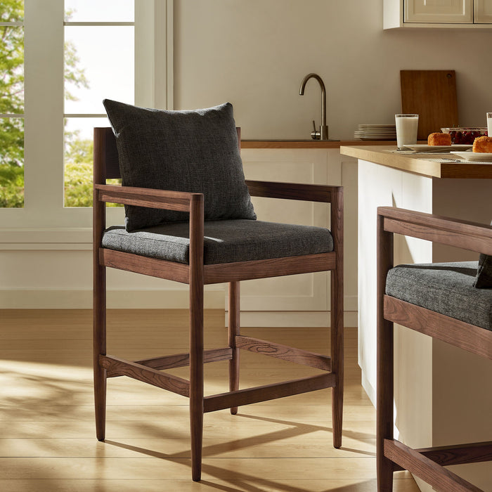 Modway Remington Wood Counter Stool Living Room Furniture - View 9