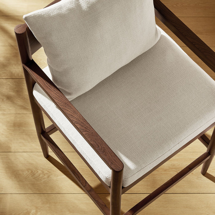 Modway Remington Wood Counter Stool Living Room Furniture - Close-Up