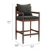 Modway Remington Wood Bar Stool Living Room Furniture - View 11