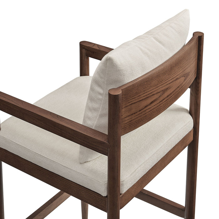 Modway Remington Wood Bar Stool Living Room Furniture - Installation View