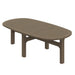 Modway Saratoga Oval Outdoor Patio Teak Wood Coffee Table Living Room Furniture - Features