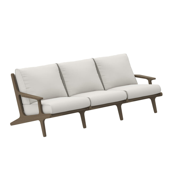 Saratoga Outdoor Patio Teak Sofa