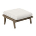 Modway Saratoga Outdoor Patio Teak Ottoman Living Room Furniture - Dimensions