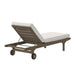 Modway Saratoga Outdoor Patio Teak Chaise Lounge Chair Living Room Furniture - Features