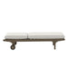 Modway Saratoga Outdoor Patio Teak Chaise Lounge Chair Living Room Furniture - Dimensions