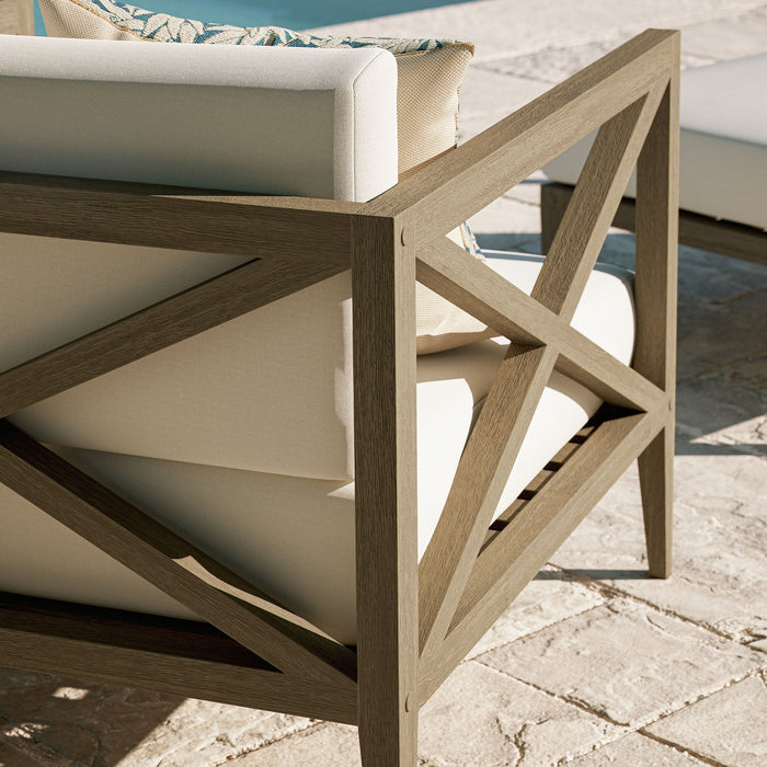 Northlake Outdoor Patio Teak Armchair