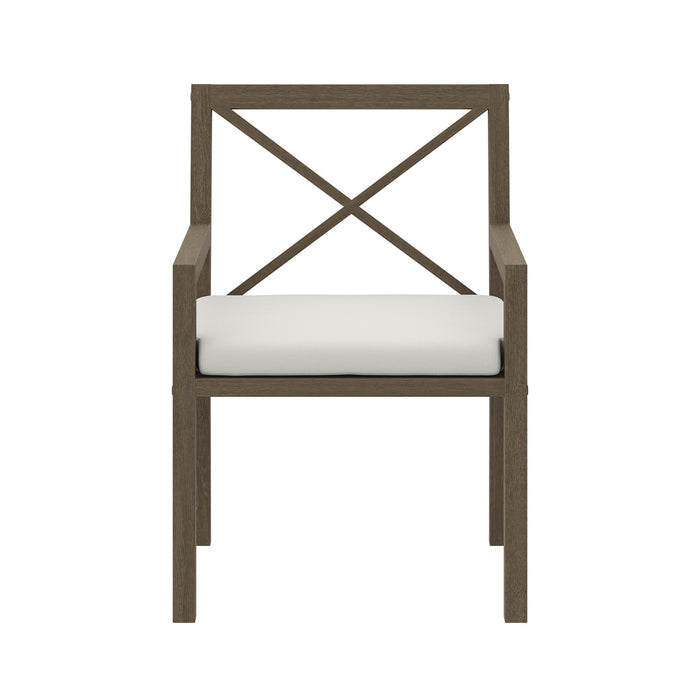 Northlake Outdoor Patio Teak Dining Armchair