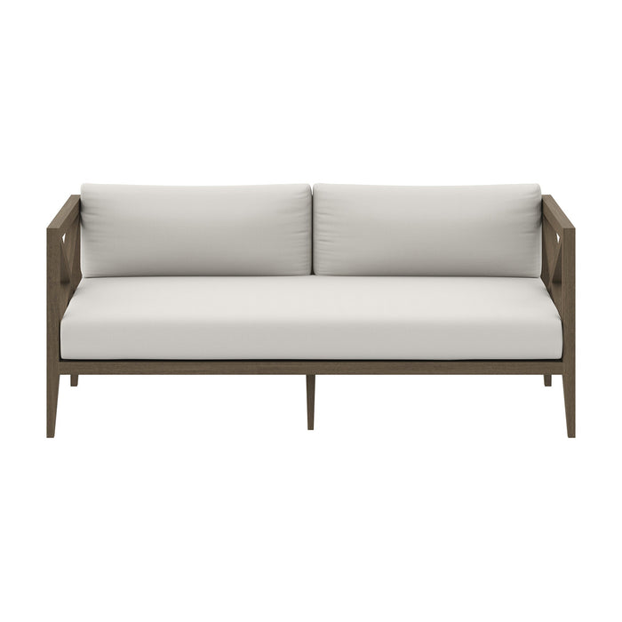 Northlake Outdoor Patio Teak Loveseat