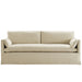 Wellfleet 85" Slipcovered Fabric Sofa Linen
