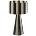 Modway Renae Handwoven Cotton Thread Striped Table Lamp Living Room Furniture - View 15