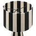 Modway Renae Handwoven Cotton Thread Striped Table Lamp Living Room Furniture - View 17