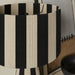 Modway Renae Handwoven Cotton Thread Striped Table Lamp Living Room Furniture - View 14