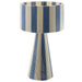 Modway Renae Handwoven Cotton Thread Striped Table Lamp Living Room Furniture - View 24