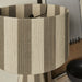 Modway Renae Handwoven Cotton Thread Striped Table Lamp Living Room Furniture - Lifestyle View