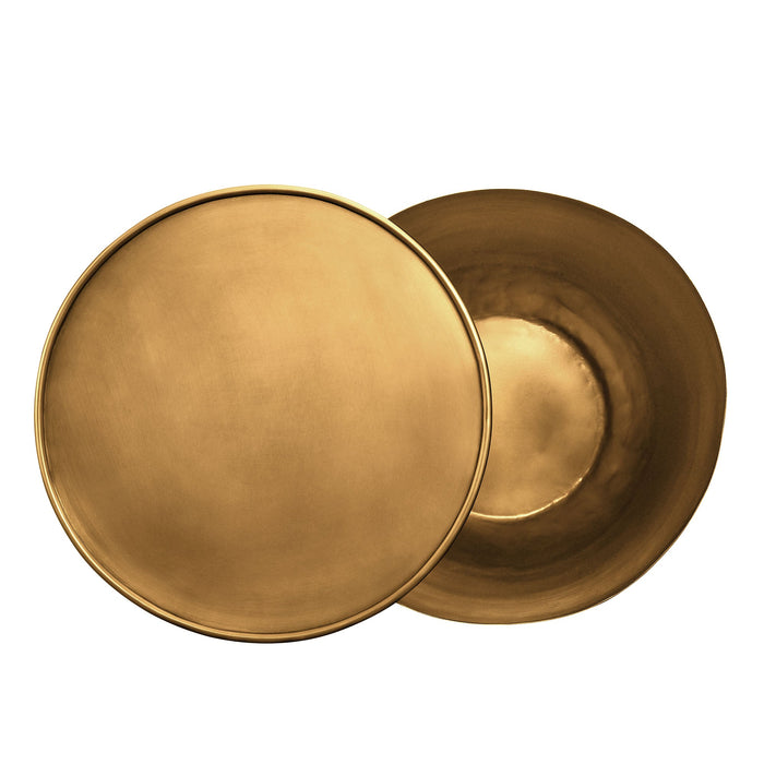 Viora Metal Storage Side Table