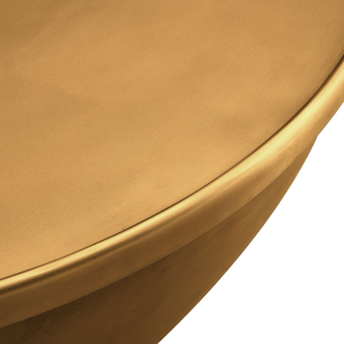 Viora 32 Inch Metal Storage Coffee Table