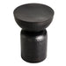 Modway Mella Metal Hammered Side Table Living Room Furniture - Lifestyle View