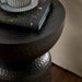 Modway Mella Metal Hammered Side Table Living Room Furniture - Close-Up