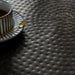 Modway Mella 32 Inch Metal Hammered Coffee Table Living Room Furniture - Close-Up
