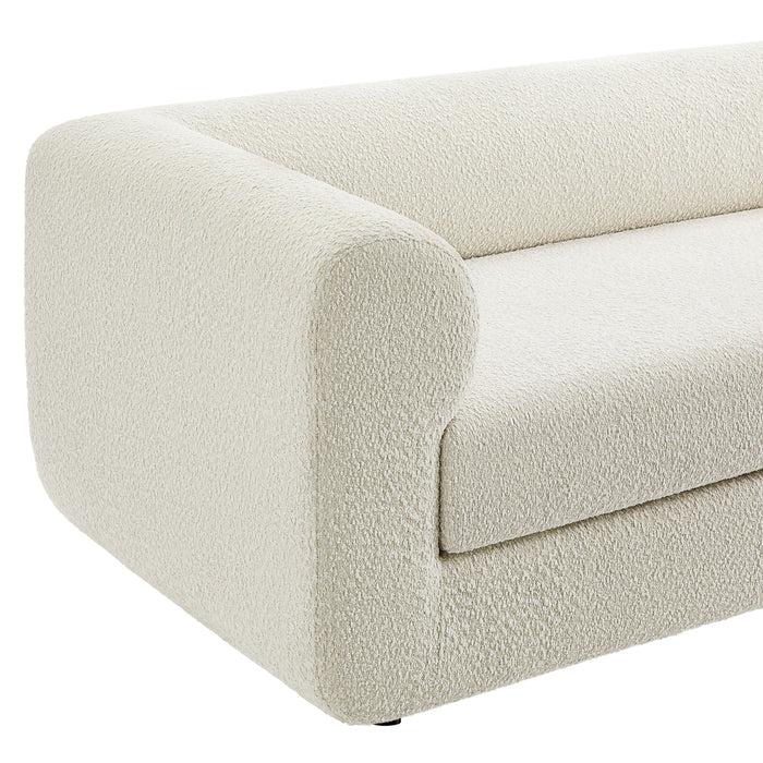 Leif 89" Boucle Upholstered Sofa