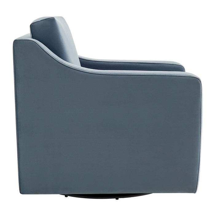 Liora Performance Velvet Armchair