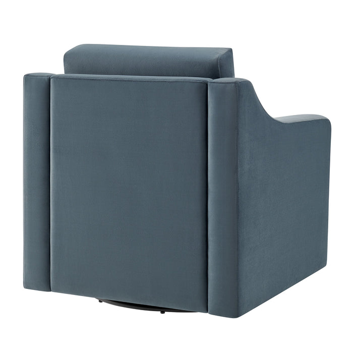 Liora Performance Velvet Armchair