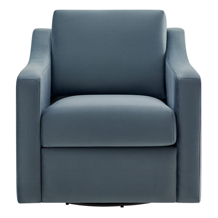 Liora Performance Velvet Armchair